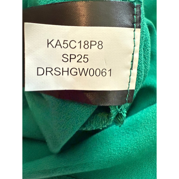 NEW Donna Karan Women's Green Cora Fitted Dress Size 4 - Picture 3 of 11